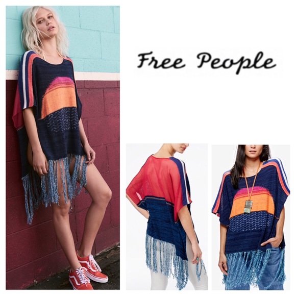 Free People Sweaters - Free People Fringe Sweater